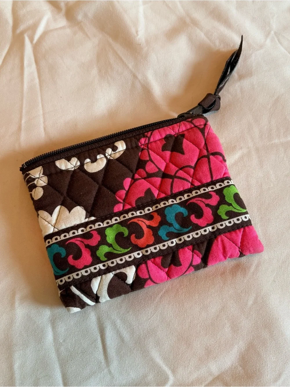 5pc Set Vera Bradley LOLA Set: Tote, Purse, Wallet, Coin Purse, Glasses case